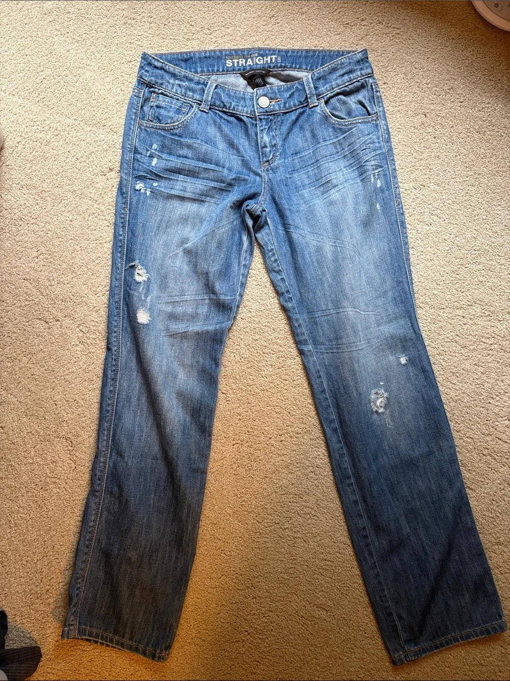 LIGHTWEIGHT 💯 cotton! New York & Company Jeans (circa 2010s)